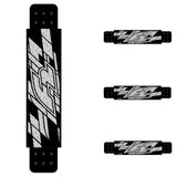 F2 4-piece Windsurf Foot Strap Set Onesize Black/White
