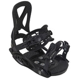 F2 Set Snowboard Junior Black Deck 125cm + Pipe Bindung S