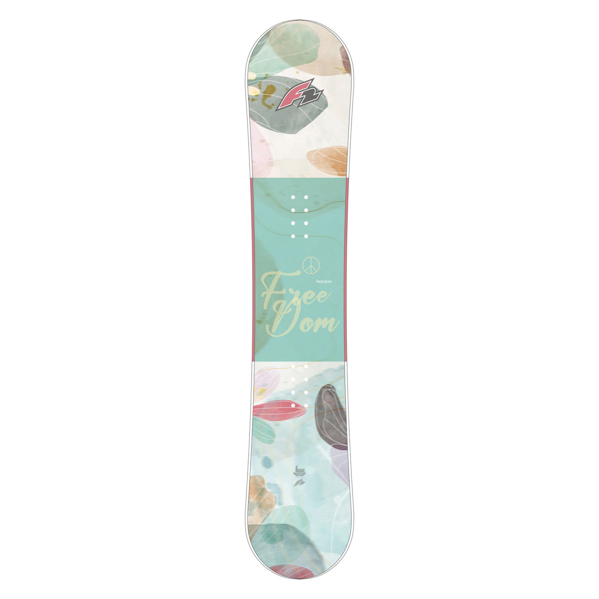 F2 Set Snowboard Junior Freedom Girl mit Pipe Bindung Komplettset Größen wählbar
