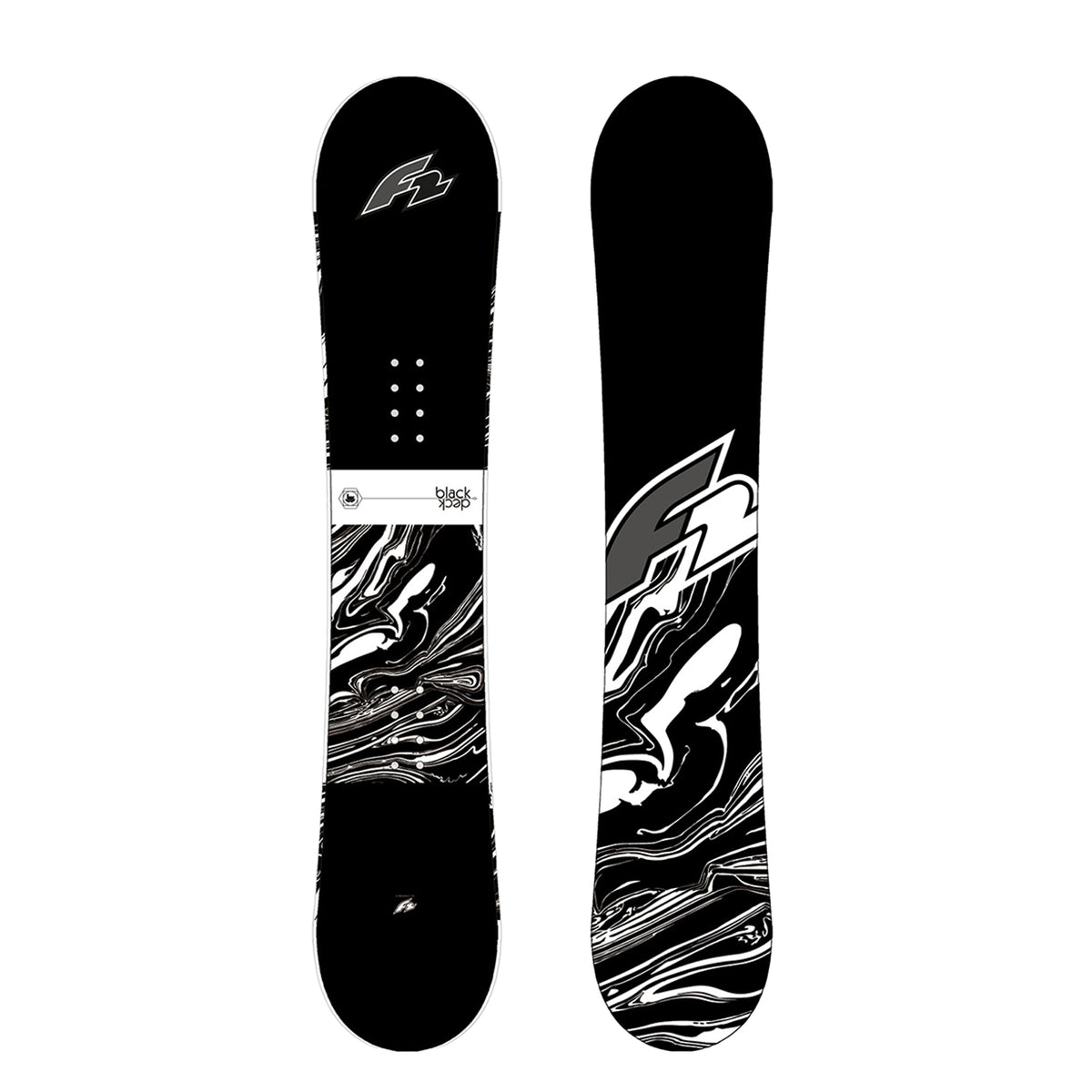 F2 Set Snowboard Blackdeck Schwarz 147cm + Sonic Pro Bindung M