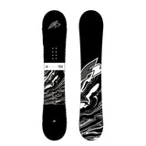 F2 Set Snowboard Blackdeck Schwarz + Sonic Pro Bindung - Komplettset Größen wählbar