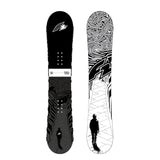 F2 Set Snowboard Blackdeck Schwarz/Weiss 154cm + Sonic Pro Bindung L