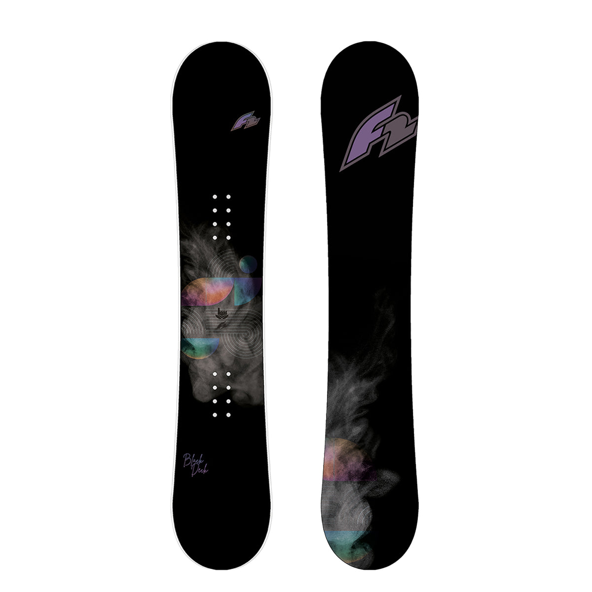 F2 Set Damen Snowboard Blackdeck Schwarz 152cm + Sonic Pro Bindung M