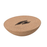 F2 Set Kork Balance Board Surf Flat Shape 74x30cm + Halbkugel