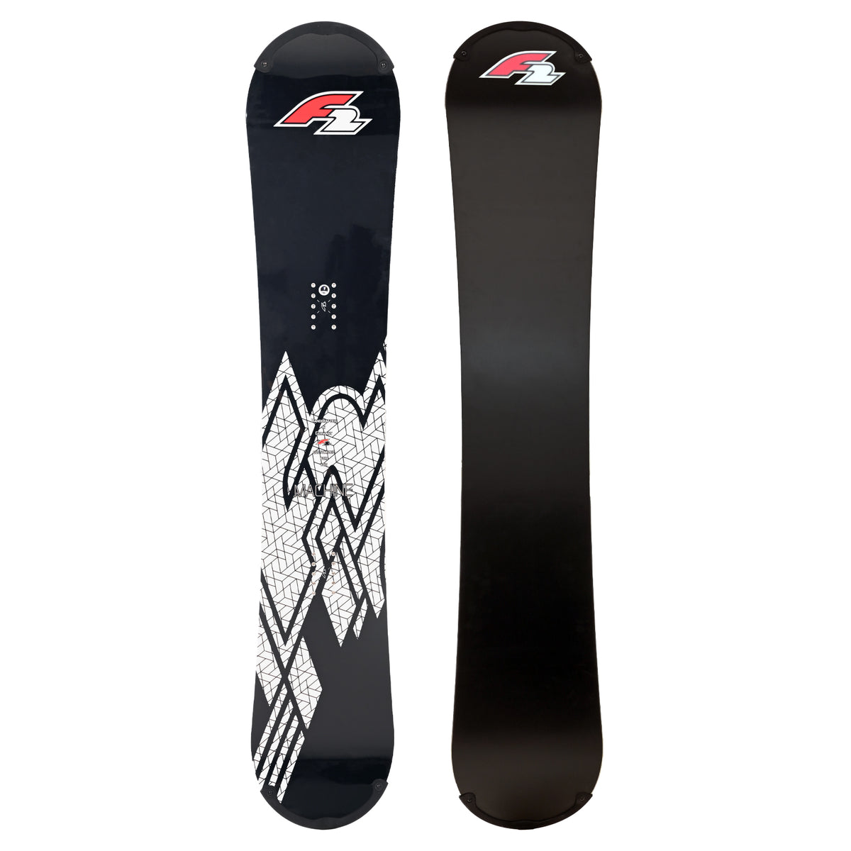 F2 Set Snowboard Rental Machine mit Protector + Bindung Komplettset Größen wählbar