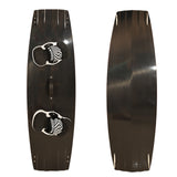 F2 Kiteboard Set Basalt Black 142cm + Bindings S/M + GRP Fins