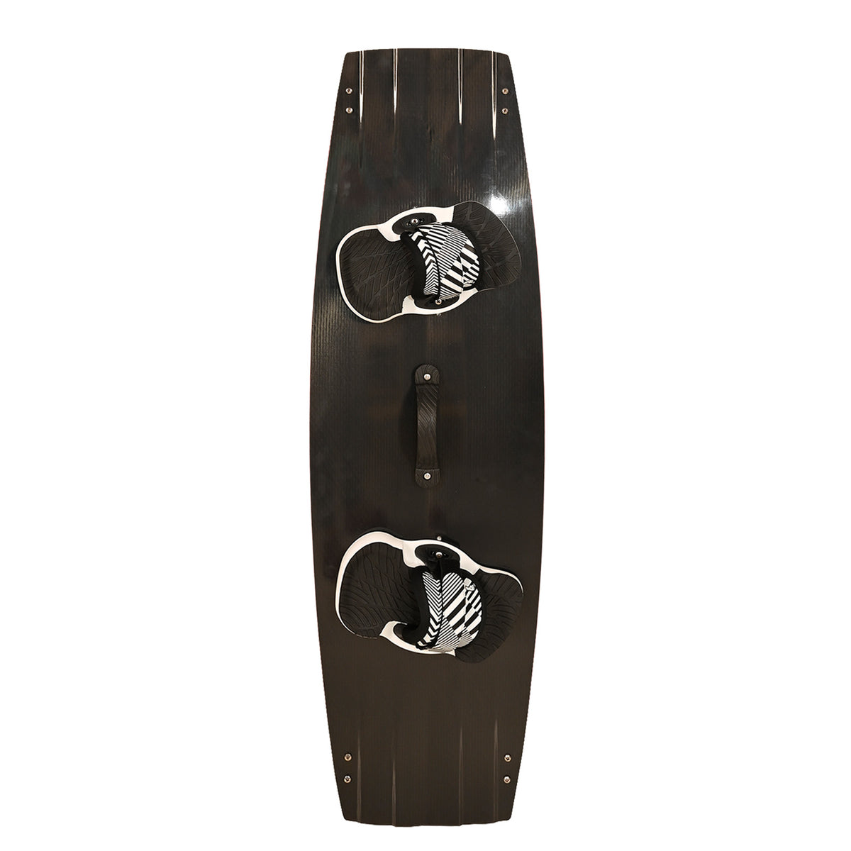 F2 Kiteboard Set Basalt Black 142cm + Bindings S/M + GRP Fins