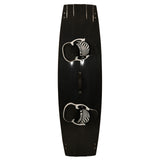 F2 Set Kiteboard Black Carbon 142cm + Bindung L/XL + GFK Finnen