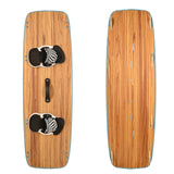 F2 Set Kiteboard Classic Wood Blue 147cm + Bindings S/M + GRP/Slider Fins