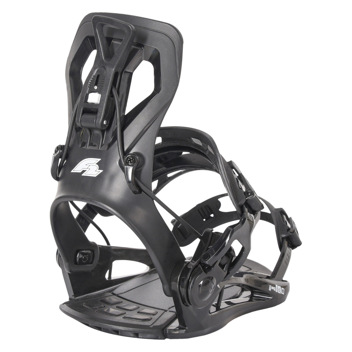 F2 Men's Snowboard Soft Binding T-Ride M-XL Size Selectable Black
