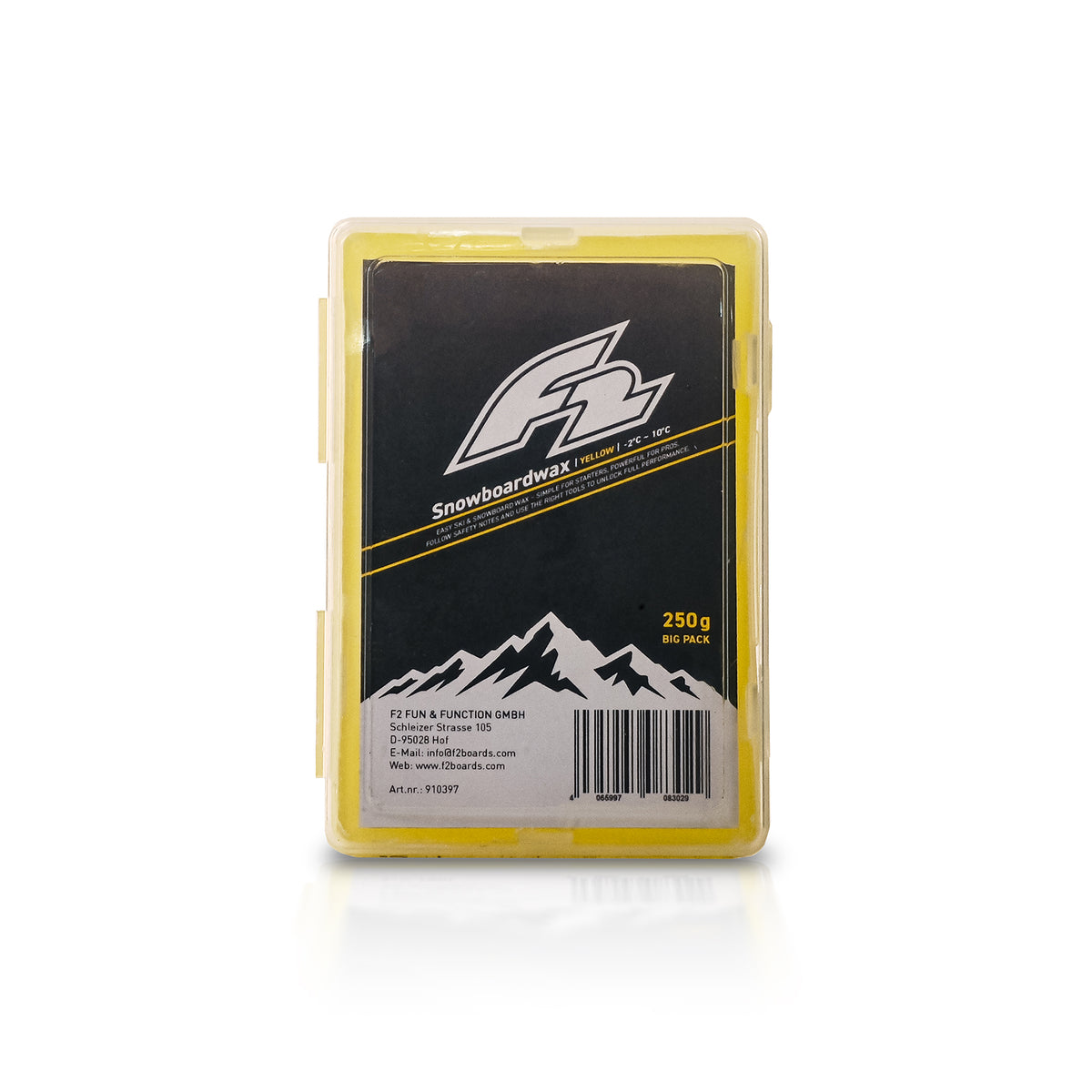 F2 Snowboard Accessories Snowboard Ski Wax 250g – Wax type selectable