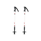 F2 Cross-Country Ski Poles Vario Pole Tour Adjustable 60-130cm White