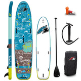 F2 SUP Stand Up Paddle Board Travel WS 12'0''/12'5'' selectable Blue