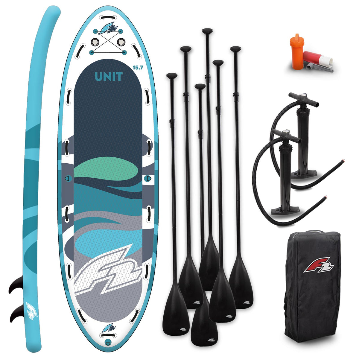 F2 SUP Stand Up Paddle Board Big SUP Unit/Family Fun - Model selectable