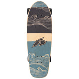 F2 Complete Board Carving Board Skateboard Skate 9.0"/9.25" selectable Blue