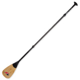 F2 SUP Paddle Bamboo - Carbon 3-piece Wood