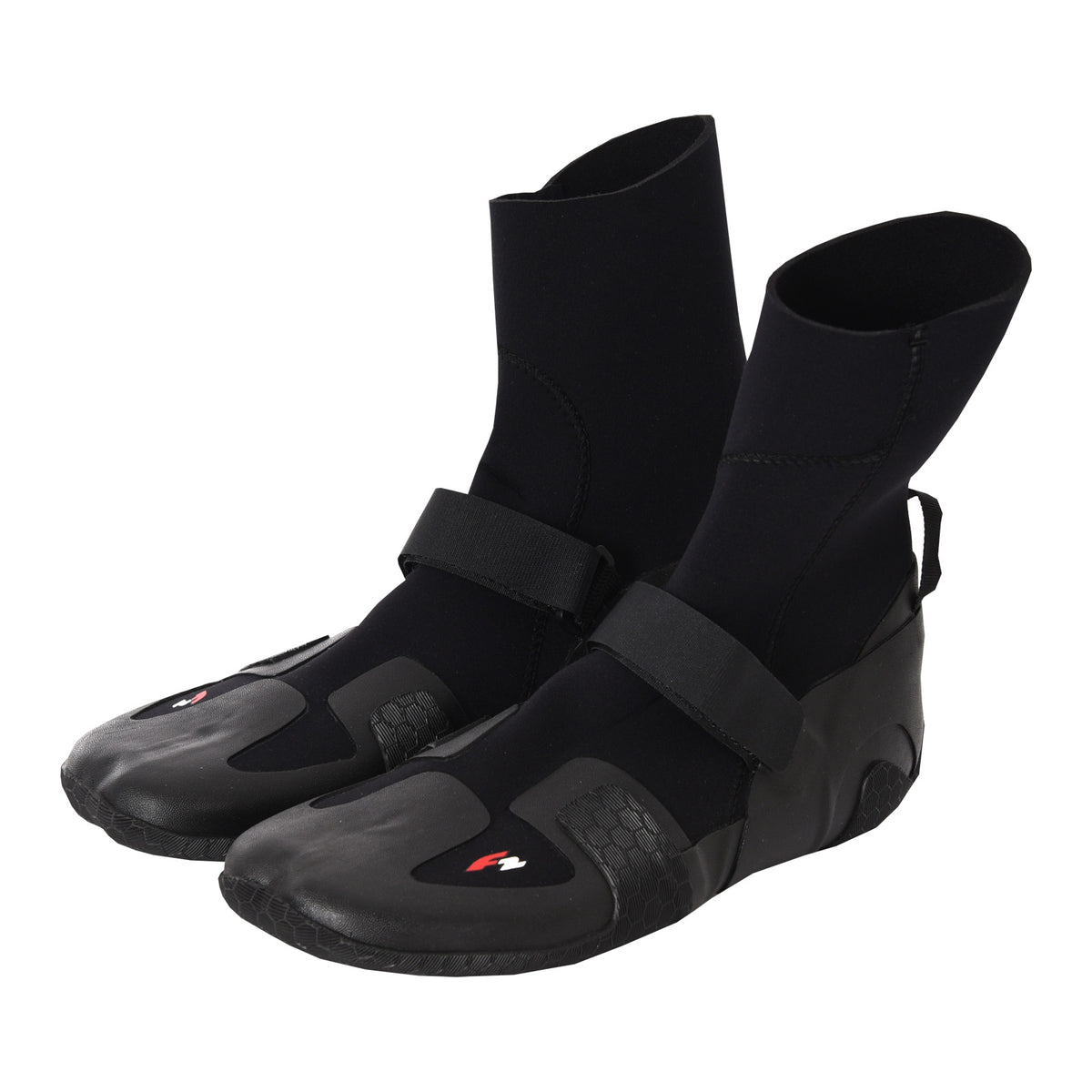 F2 Neopren Schuhe Barfuss Schuhe Hoch Surfschuhe 36-48 Größe wählbar Schwarz