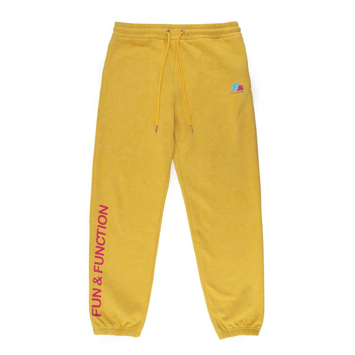 F2 Retro Vegas Jogginghose Damen Gelb - Größe wählbar