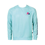 F2 Retro Watershirt Aqua Functional Shirt Water Sports Blue - Size selectable
