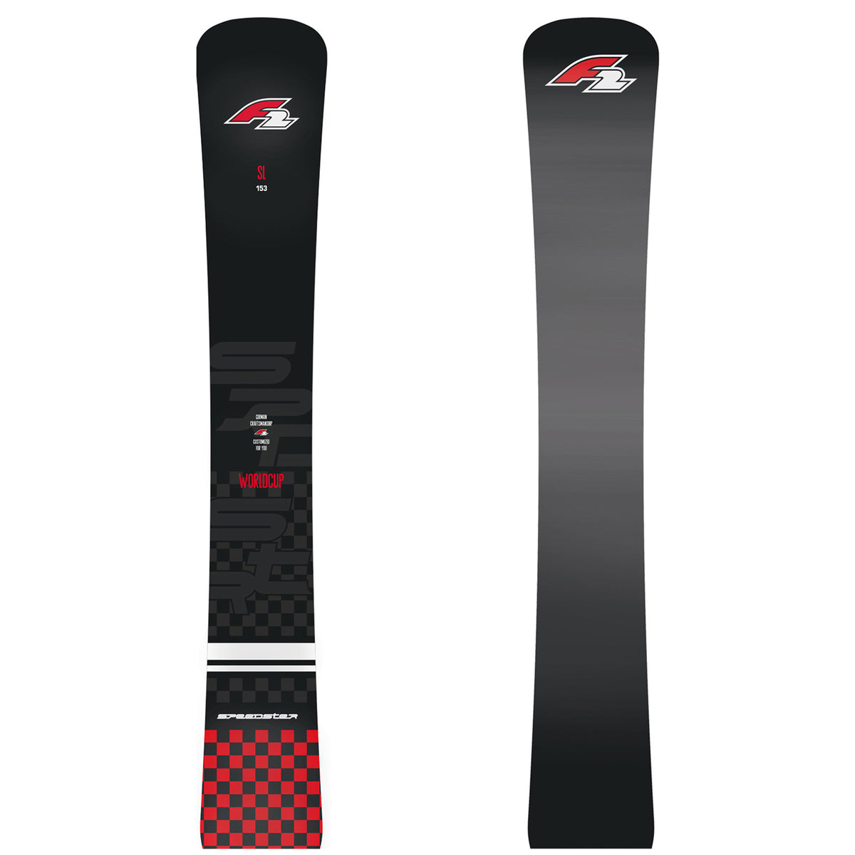 F2 Snowboard Speedster WC SL Race size selectable black 2023/24