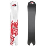 F2 Snowboard Ride Race selectable size silver/red 2024/25