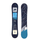 F2 Men's Snowboard T-Ride Freestyle size selectable Navy 2024/25