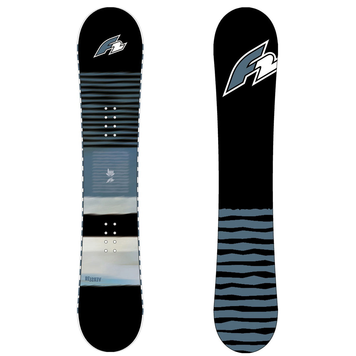 F2  Snowboard Reverse Freeride/Freestyle Größe wählbar Blau 2025