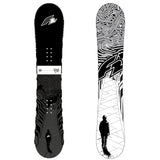 F2 Junior Snowboard Black Deck Rookie Boy Freeride/Freestyle Größe wählbar 2025