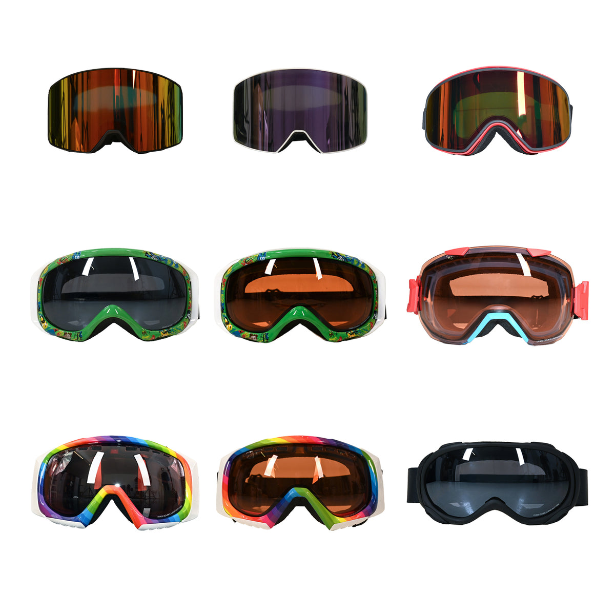 Top brand snowboard/ski goggles - Sale - Selectable models