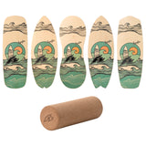F2 Balance Board Set with cork roller complete set, model selectable
