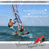 F2 SUP Stand Up Paddle Board Glide WS 10'2''/10'8"/11'7" selectable Grey