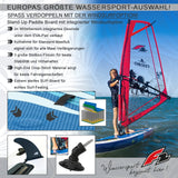 F2 SUP Stand Up Paddle Board Glide WS 10'2''/10'8"/11'7" selectable Grey